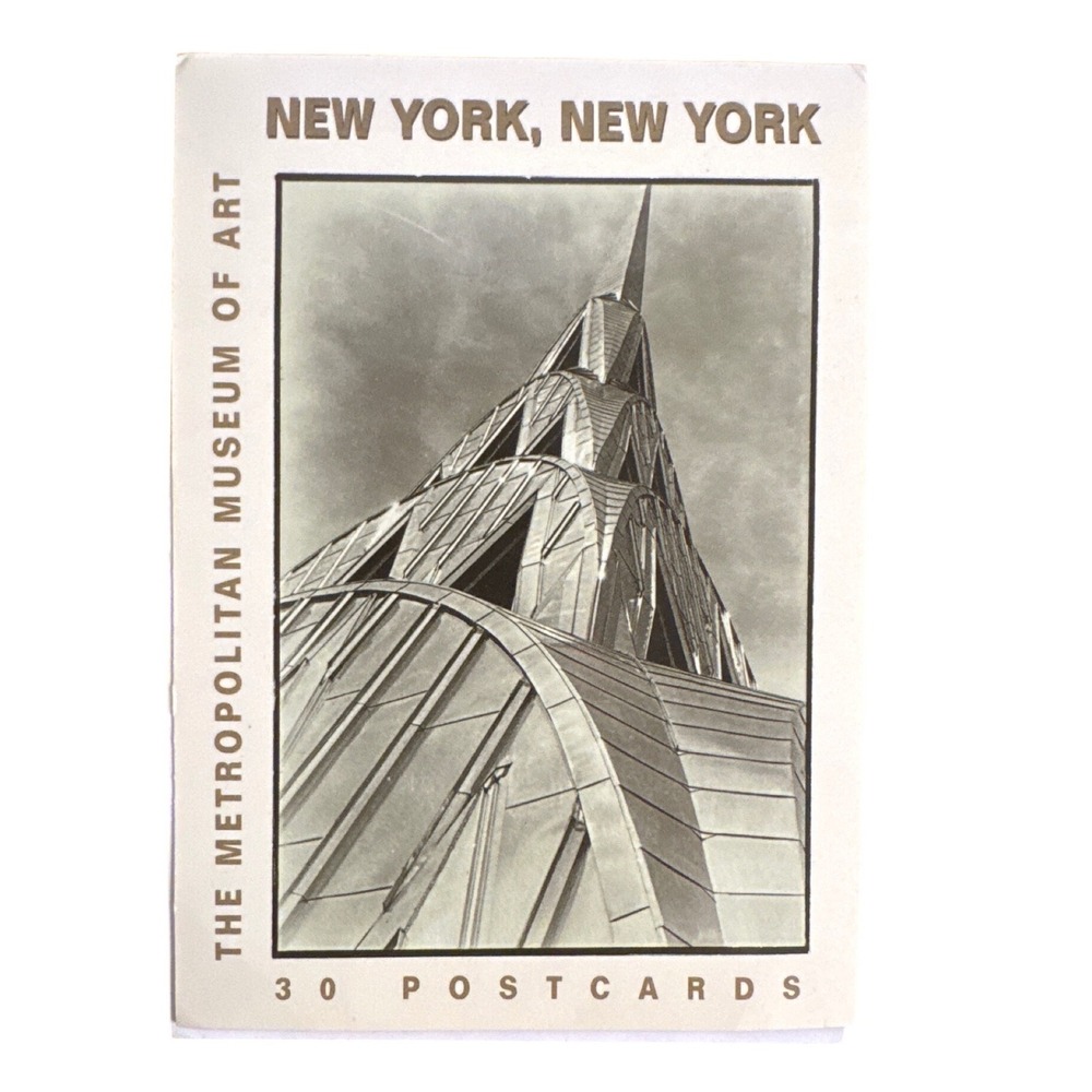 Metropolitan Museum of Art New York New York 30 Postcards Book 1997 Bulfinch